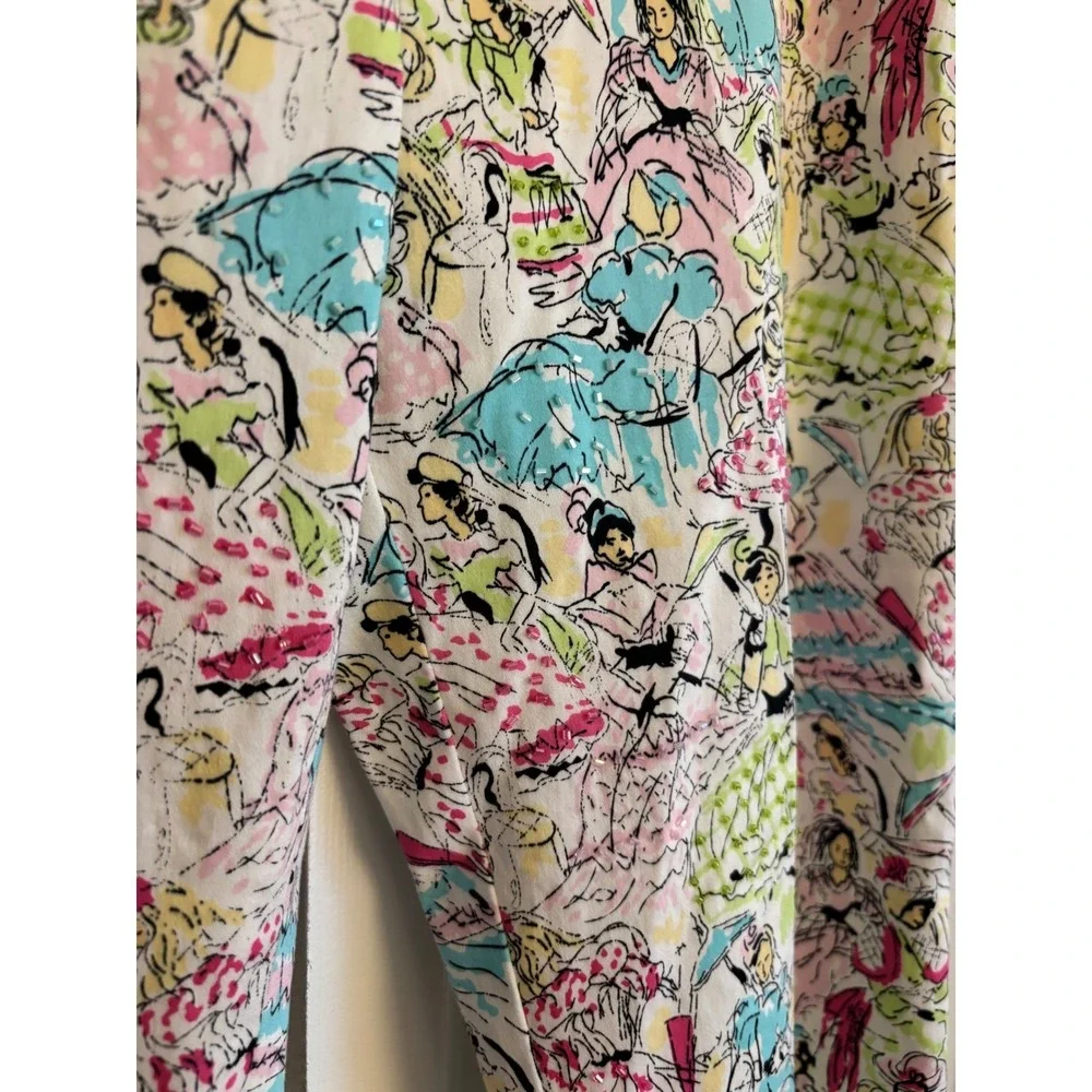 Jade Melody Tam Embellished Ankle Pants – Size 8